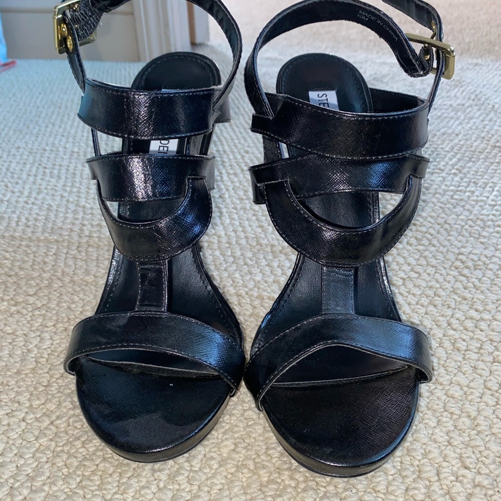 Steve Madden 4’ Black heels